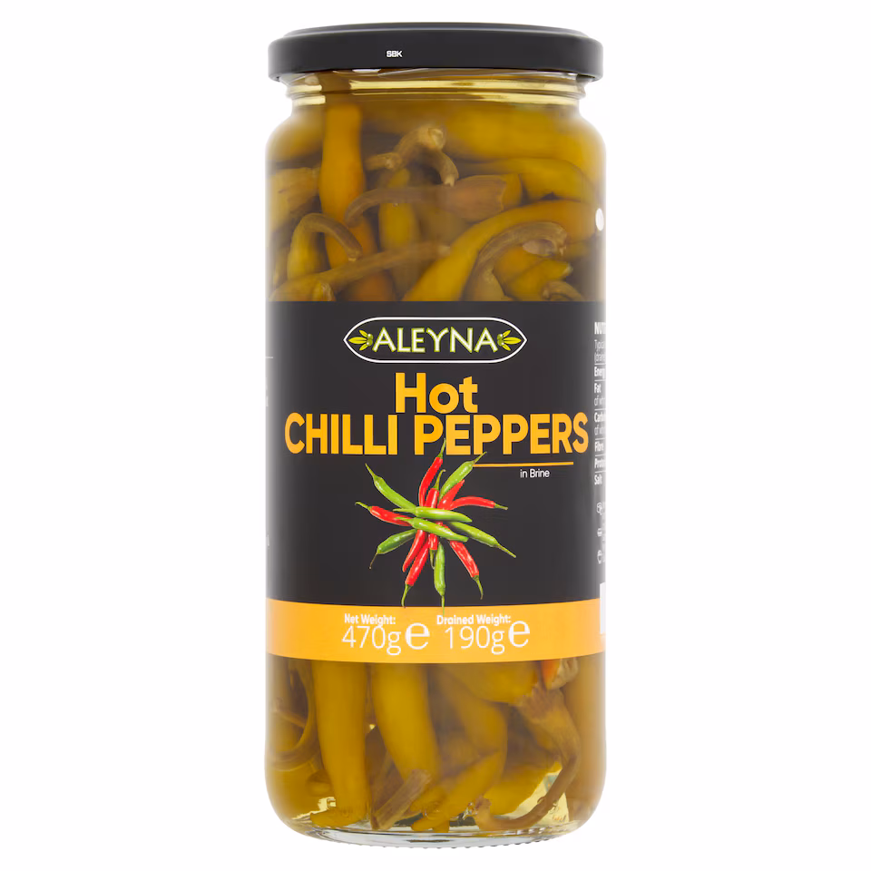 Aleyna Hot Chilli Peppers 470g