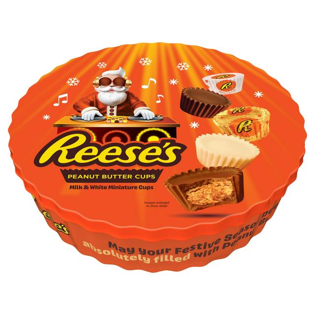 Reese's Peanut Butter Miniatures Christmas Gift Tin 309g