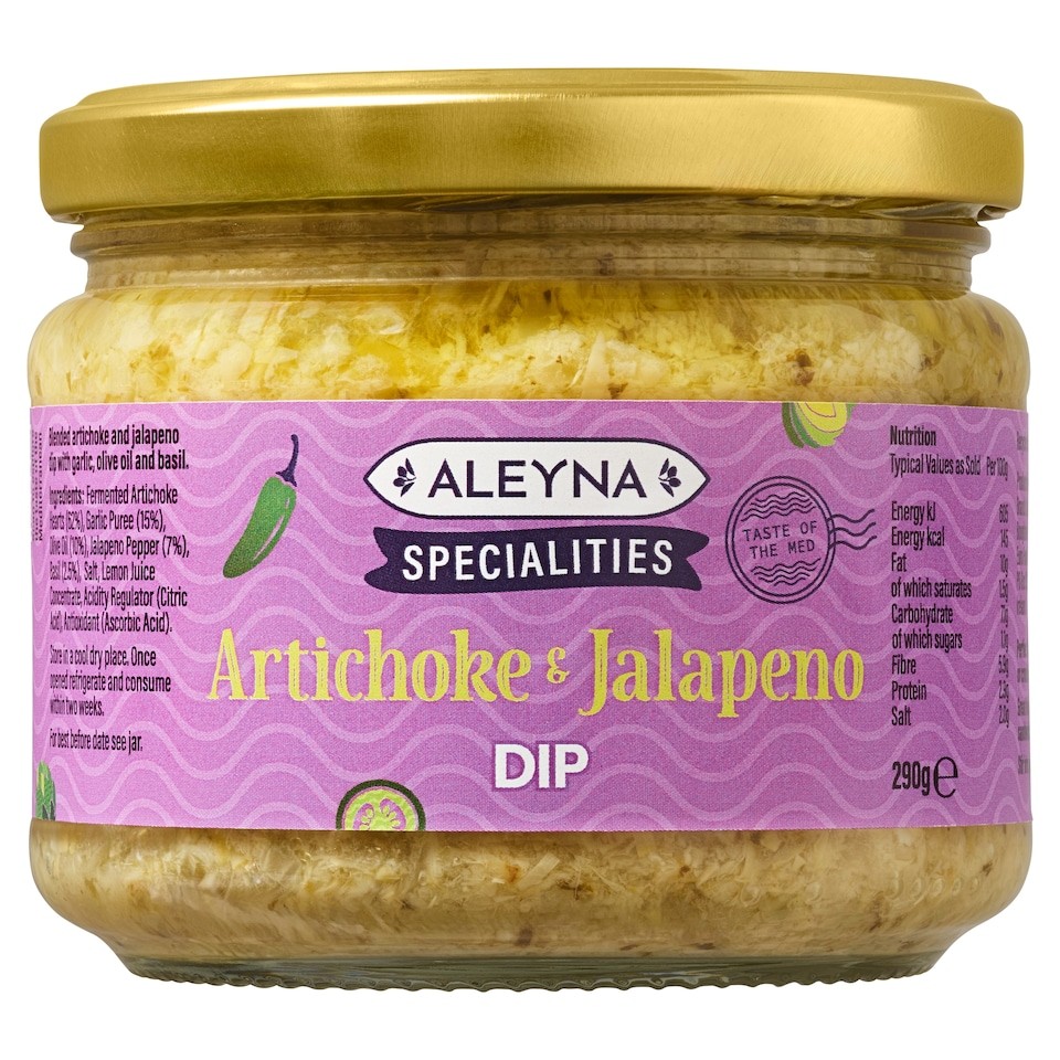 Aleyna Specialities Artichoke and Jalapeno Dip 290g