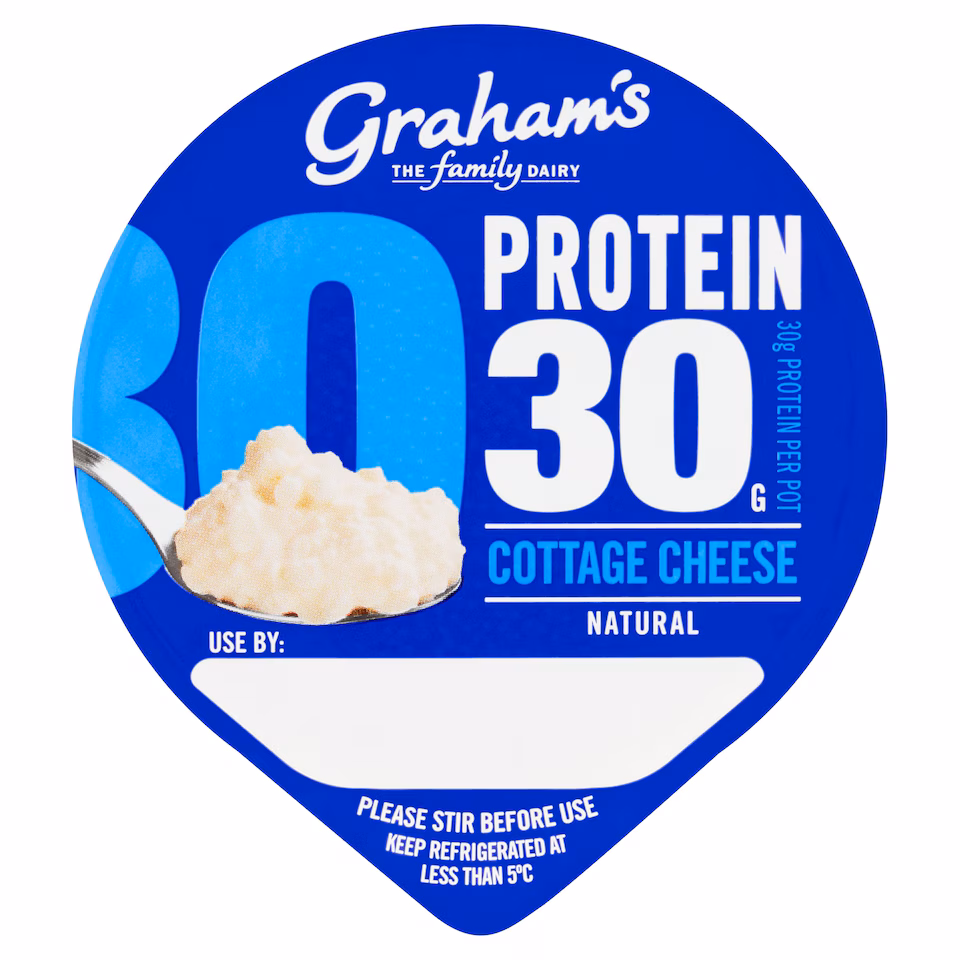 Graham's Protein 30g Natural Cottage Cheese 200g