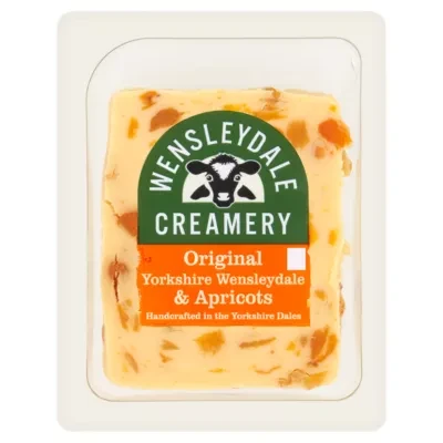 Wensleydale Creamery Original Yorkshire Wensleydale & Apricots 180g