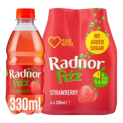 Radnor Strawberry 4 x 330ml