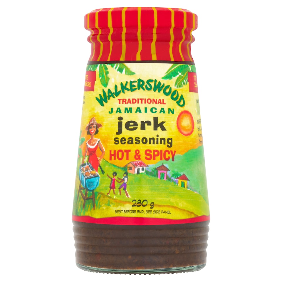 Walkerswood Jerk Seasoning Hot & Spicy 280G