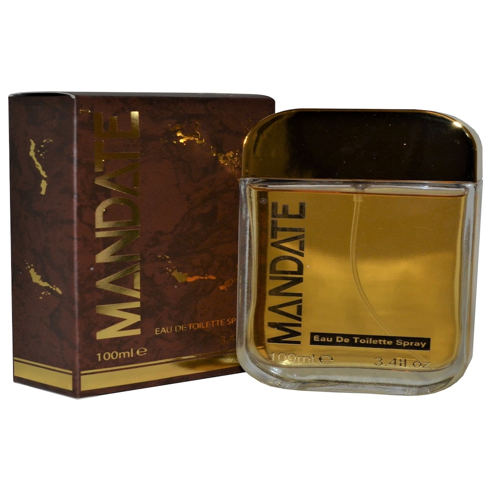 Mandate Eau de Toilette Spray 100ml | Clear | Gold | 1
