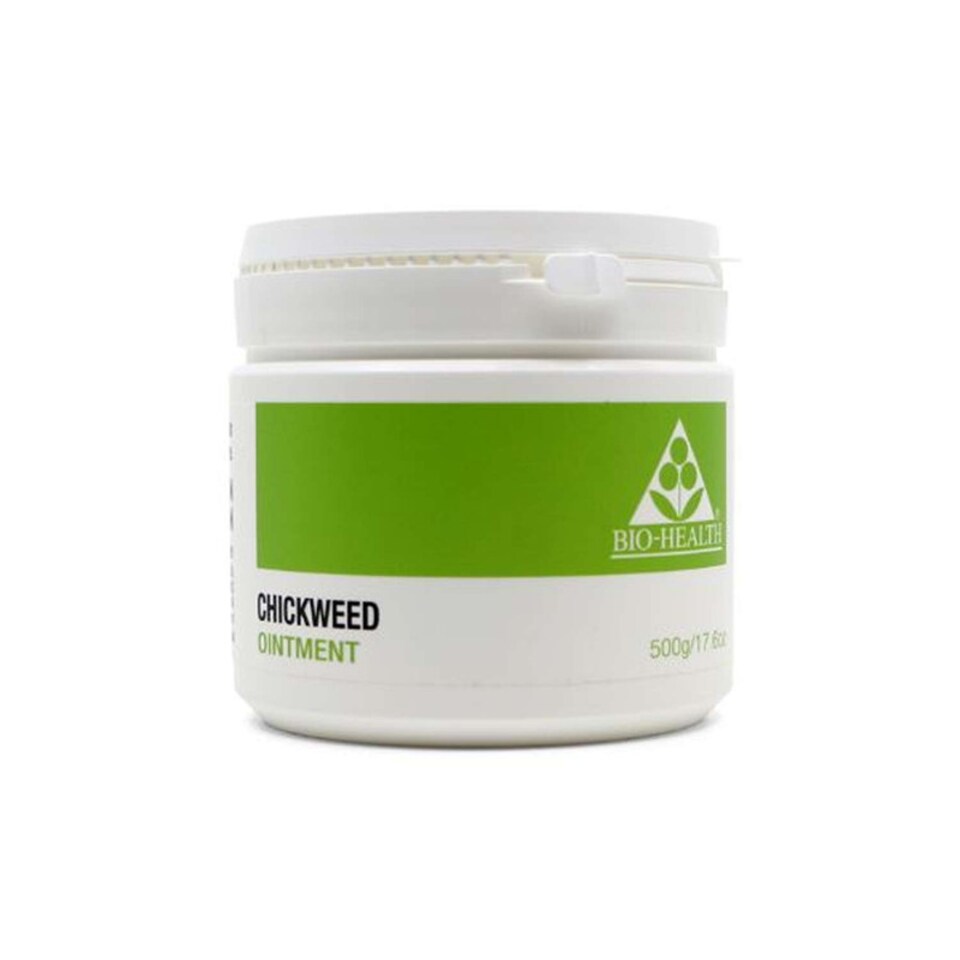 Bio-Health Chickweed Body Ointment, Dry & Itchy Skin Relief, 500g