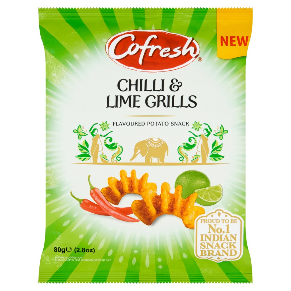 Cofresh Chilli & Lime Grills 80g