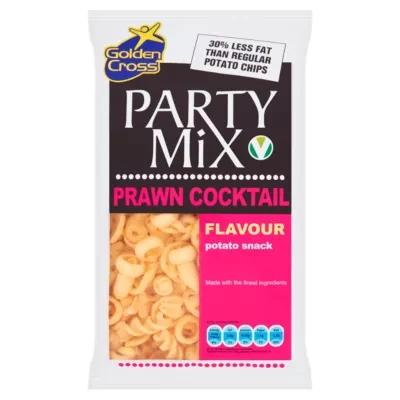 Golden Cross Party Mix Prawn Cocktail Flavour Potato Snack 125g