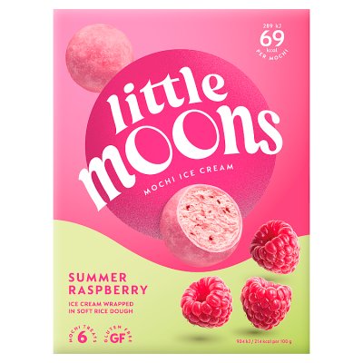 Little Moons Summer Raspberry Mochi