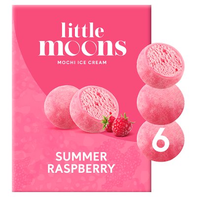 Little Moons Summer Raspberry Mochi