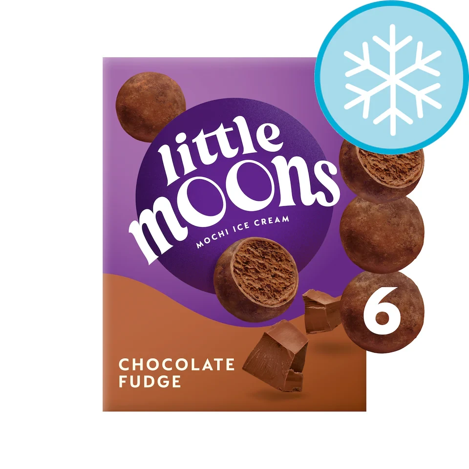 Little Moons Chocolate Fudge Mochi Ice Cream 6 x 30g