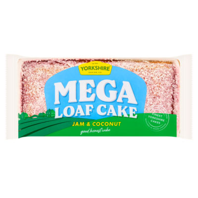 Yorkshire Baking Company Jam & Coconut Mega Loaf Cake