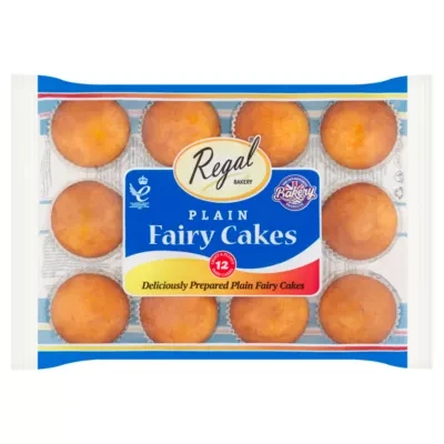 Regal 12 Plain Fairy Cakes 280g