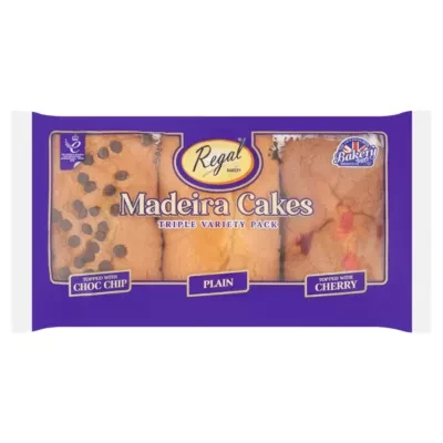 Regal Madeira Cakes Triple Variety Pack