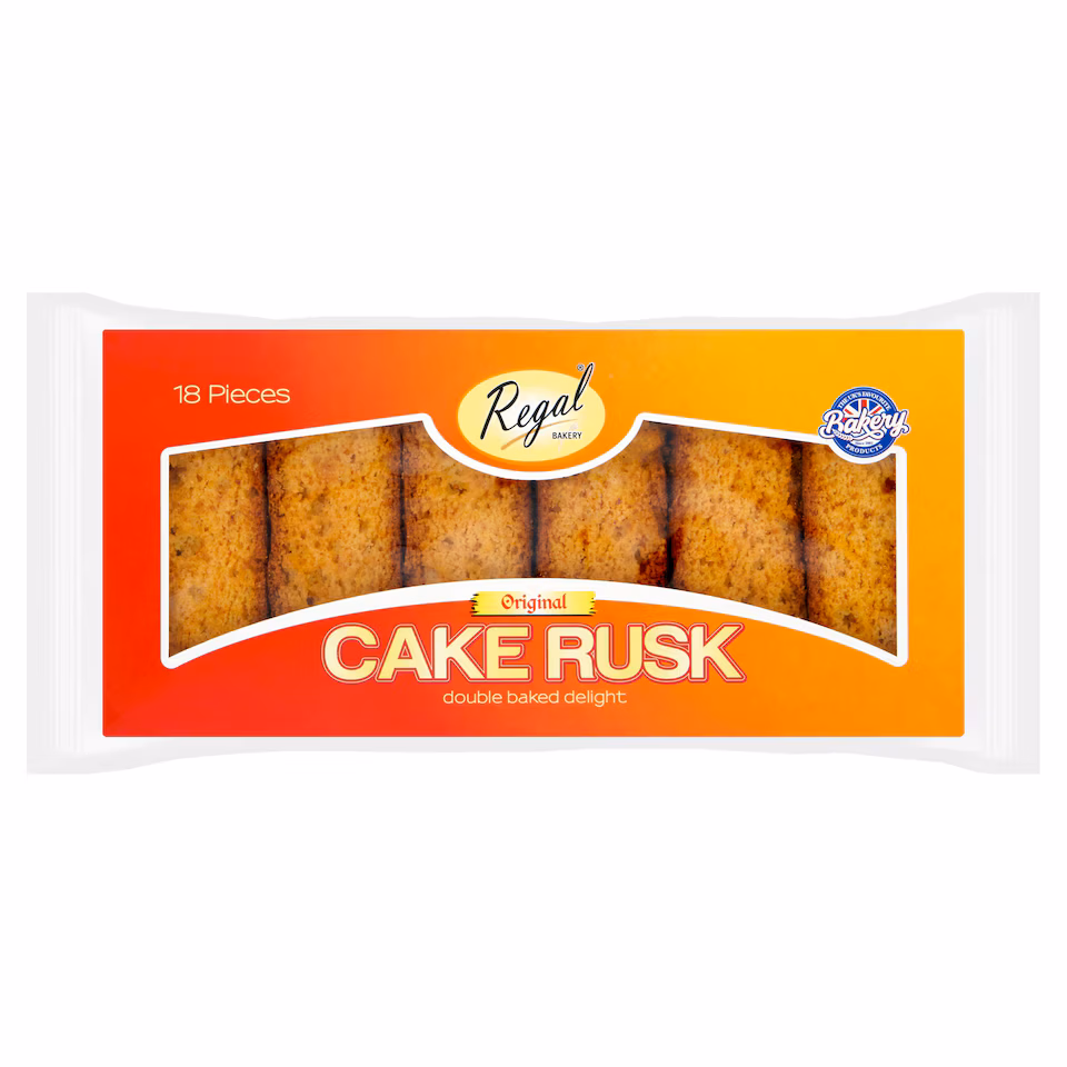 Regal Original Cake Rusks 18 Pieces