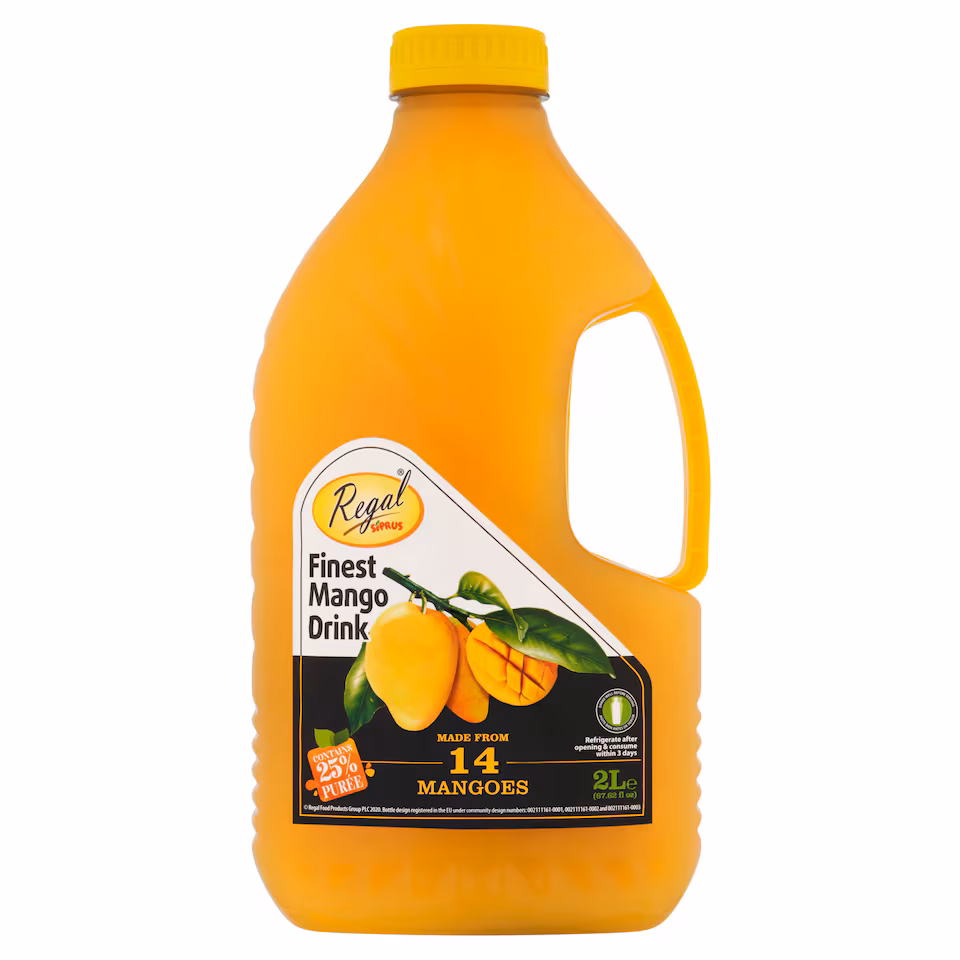 Regal Siprus Finest Mango Nectar 2 Litres