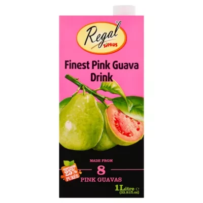 Regal Finest Pink Guava Drink 1 LItre