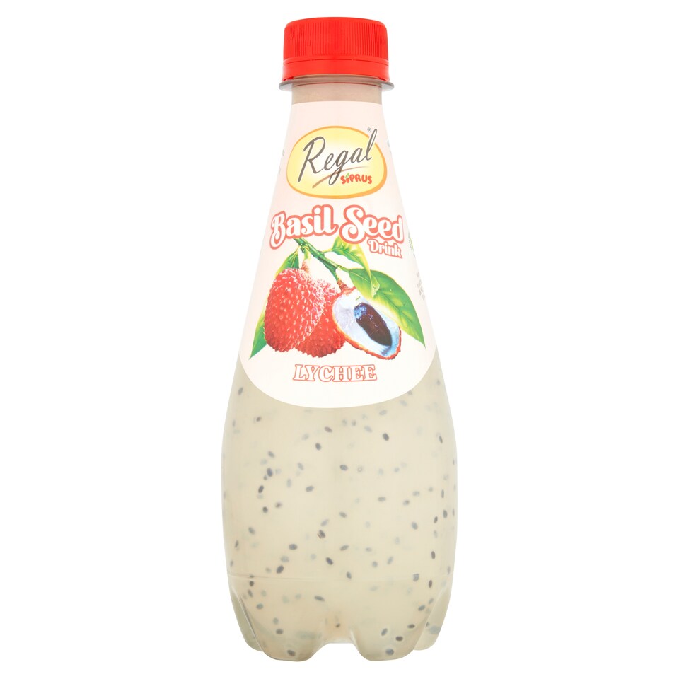 Regal Basil Seed Drinklychee Juice Drink 320Ml