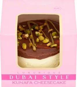 Patisserie Regal Luxurious Dubai Style Kunafa Cheesecake