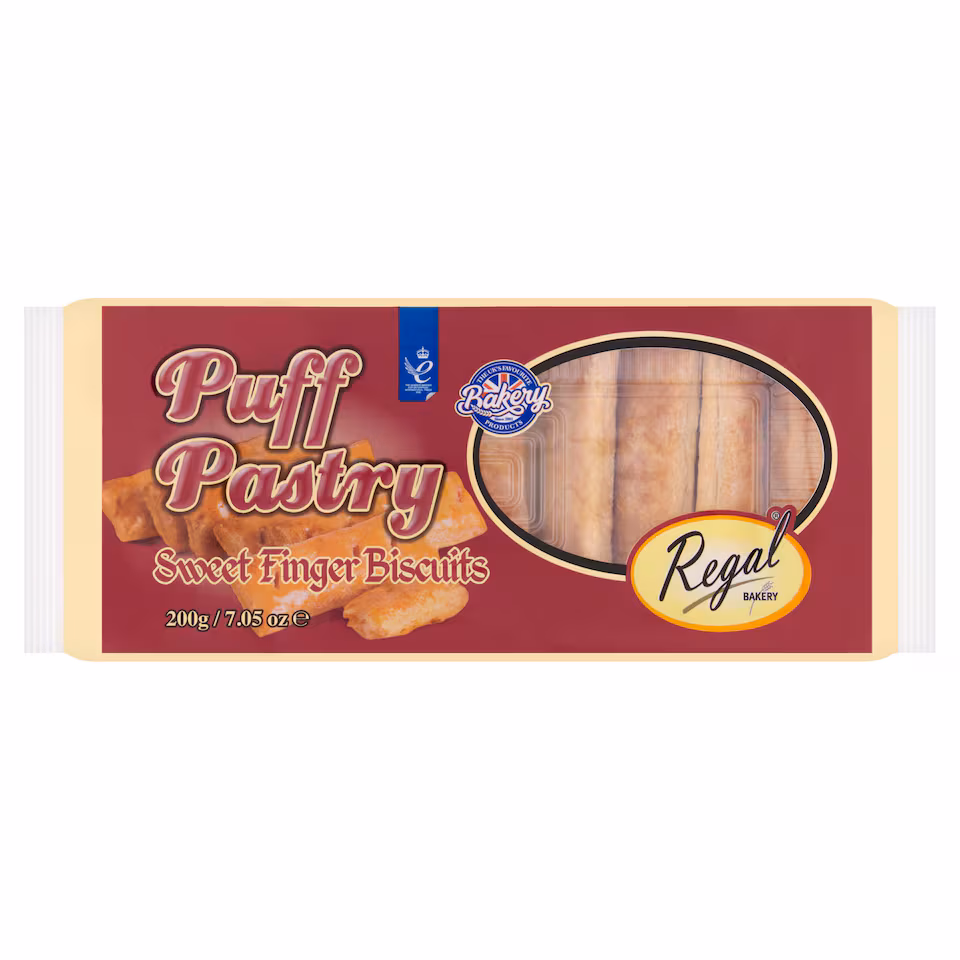 Regal Puff Pastry Finger Biscuits 200G