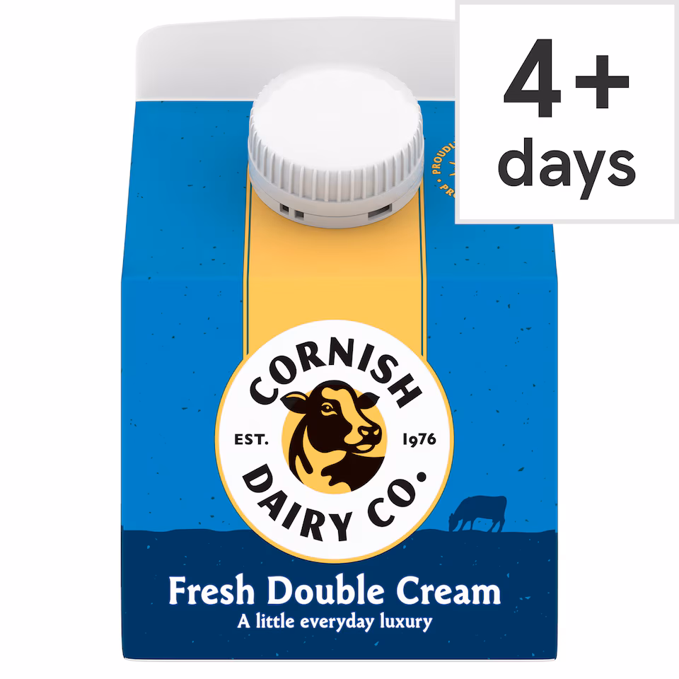 Cornish Dairy Co Fresh Double Cream 300ml