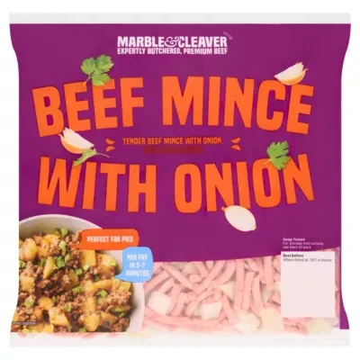 Marble & Cleaver Beef Mince with Onion 500g