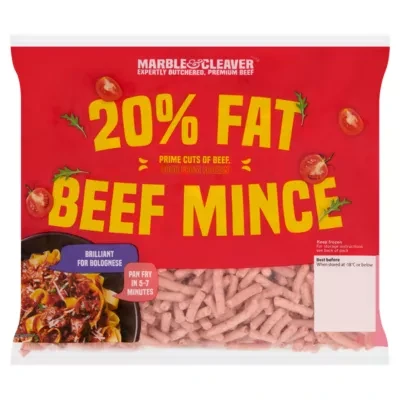 Marble & Cleaver Beef Mince 400g