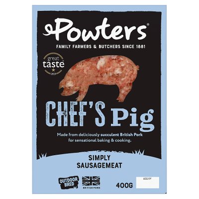 Powters Chefs' Pig Sausagemeat