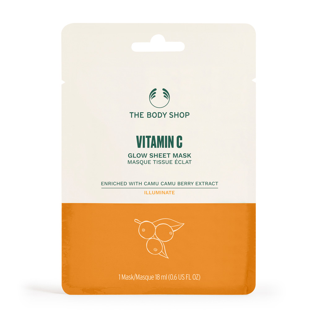 THE BODY SHOP Vitamin C Glow Sheet Mask 18 ml