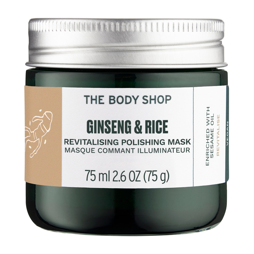 THE BODY SHOP Chinese Ginseng & Rice Clarifying Polishing Mask 75 ml