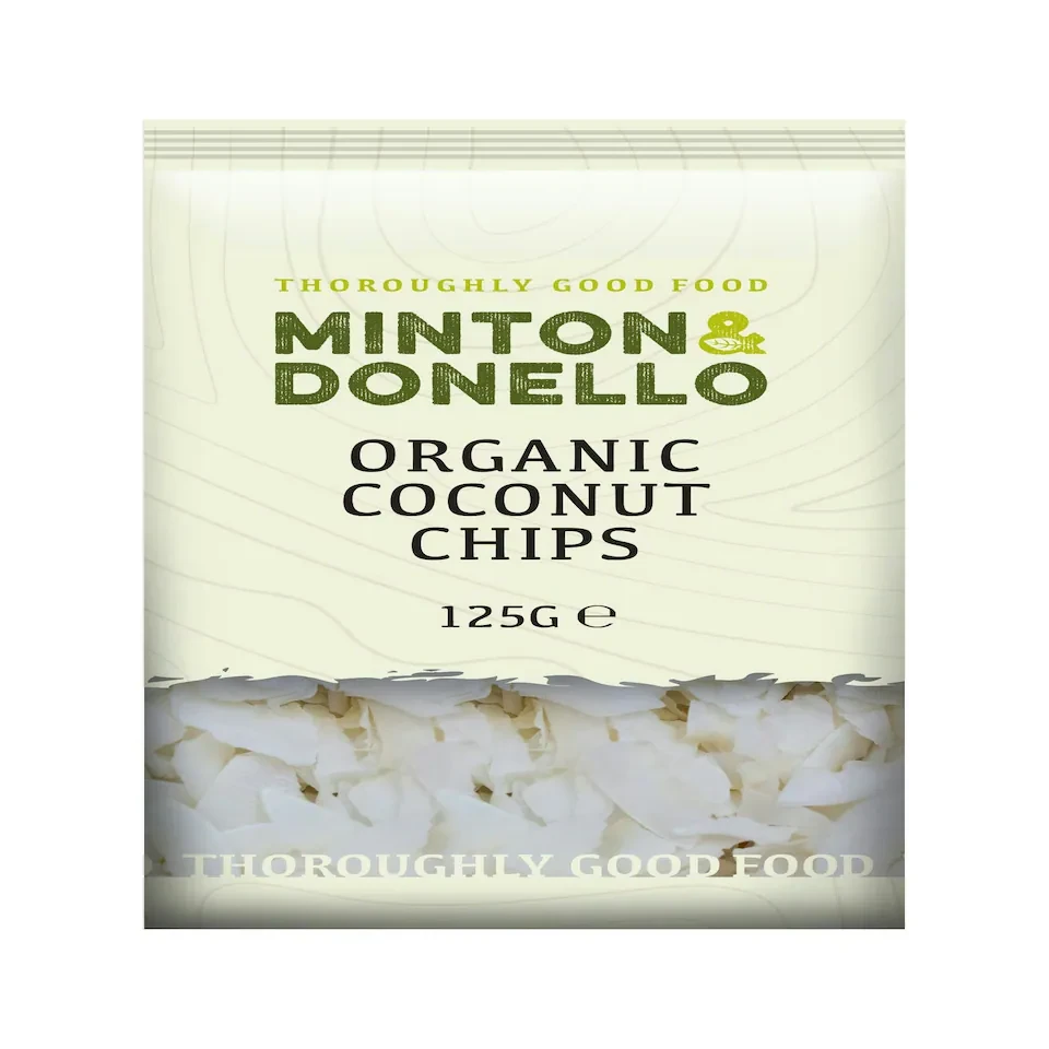 Minton & Donello Organic Coconut Chips 6 x 125g | Multi
