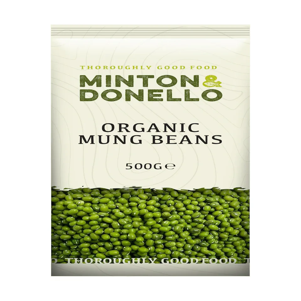 Minton & Donello Organic Mung Beans 6 x 500g
