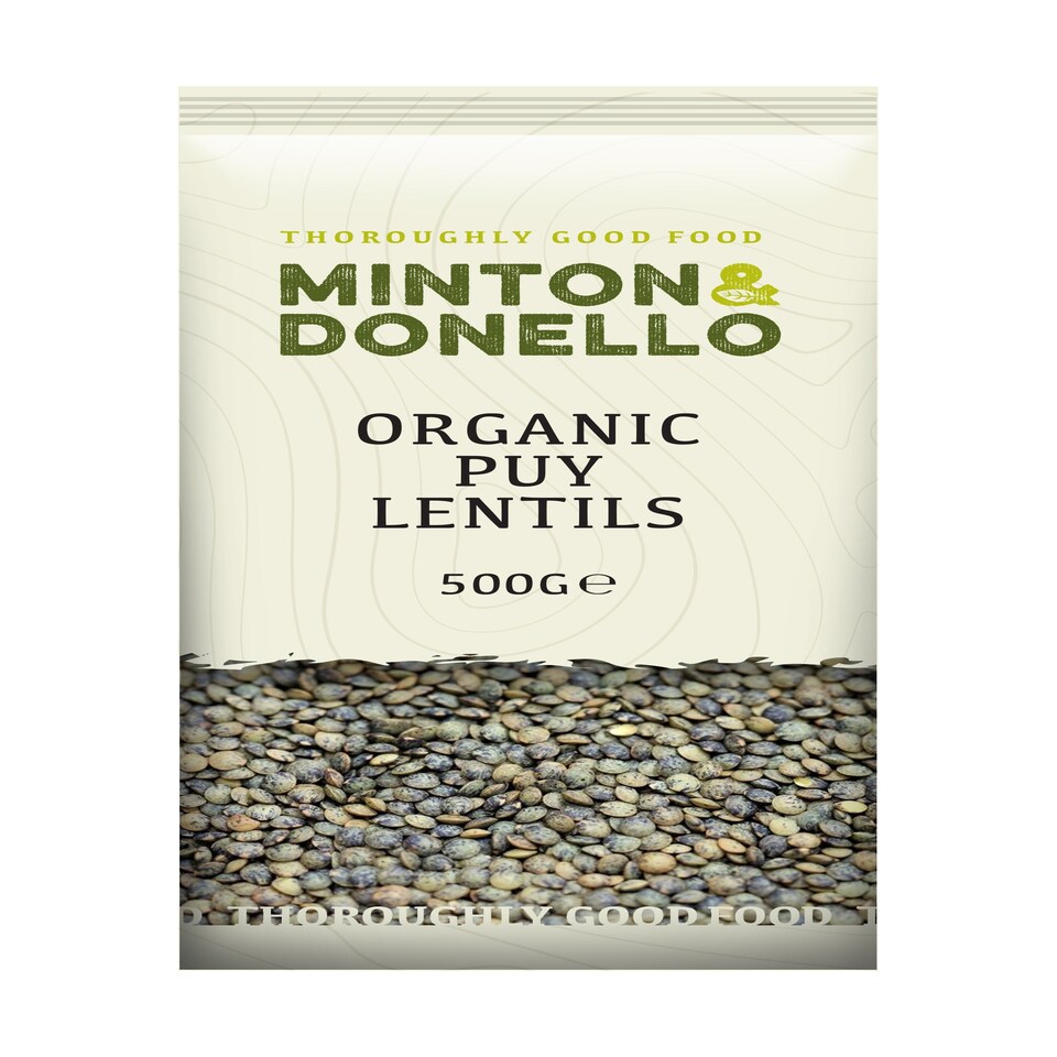 Minton & Donello Organic Puy Lentils 6 x 500g | Multi