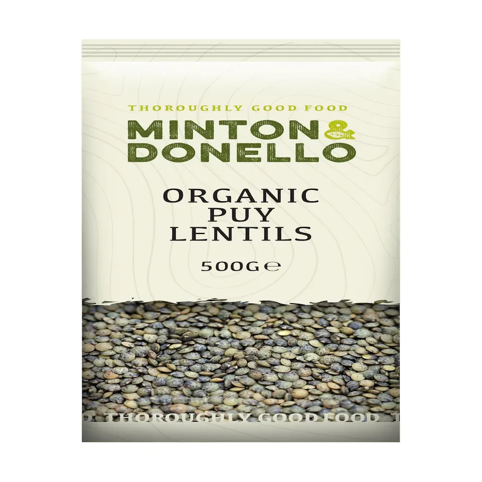Minton & Donello Organic Puy Lentils 6 x 500g | Multi