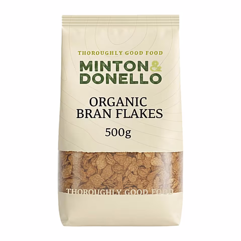 Minton & Donello Organic Bran Flakes 6 x 500g