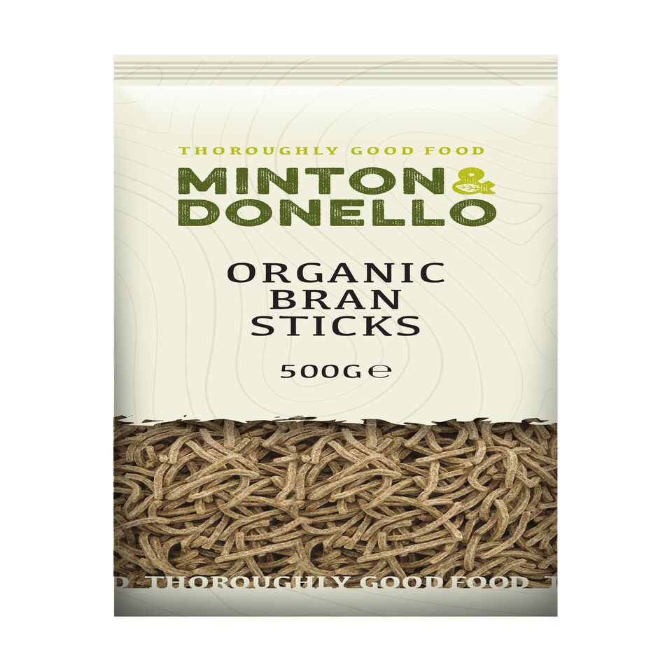 Minton & Donello Organic Bran Sticks 6 x 500g | Multi