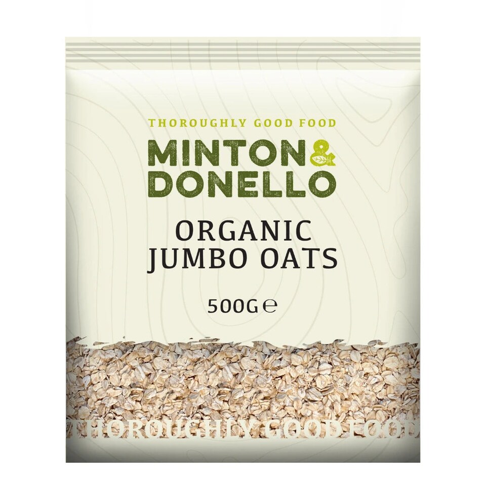 Minton & Donello Organic Jumbo Oats 6 x 500g | Multi