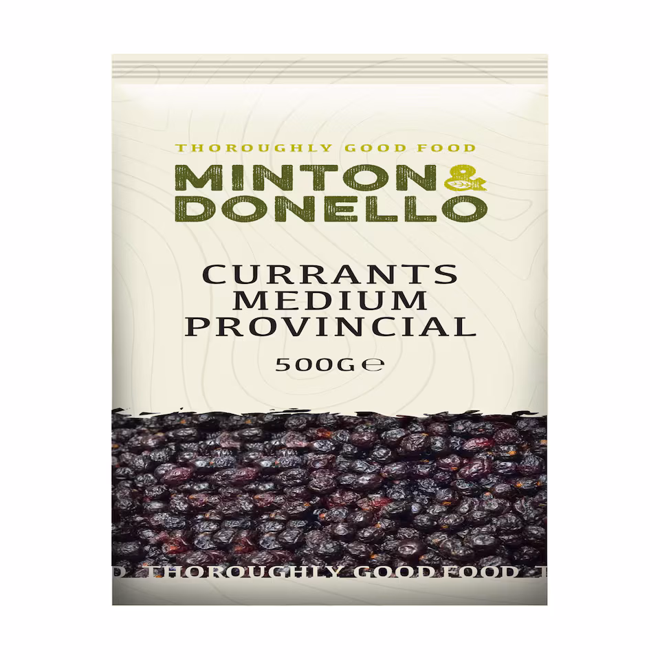 Minton & Donello Medium Provincial Currants 6 x 500g | Multi