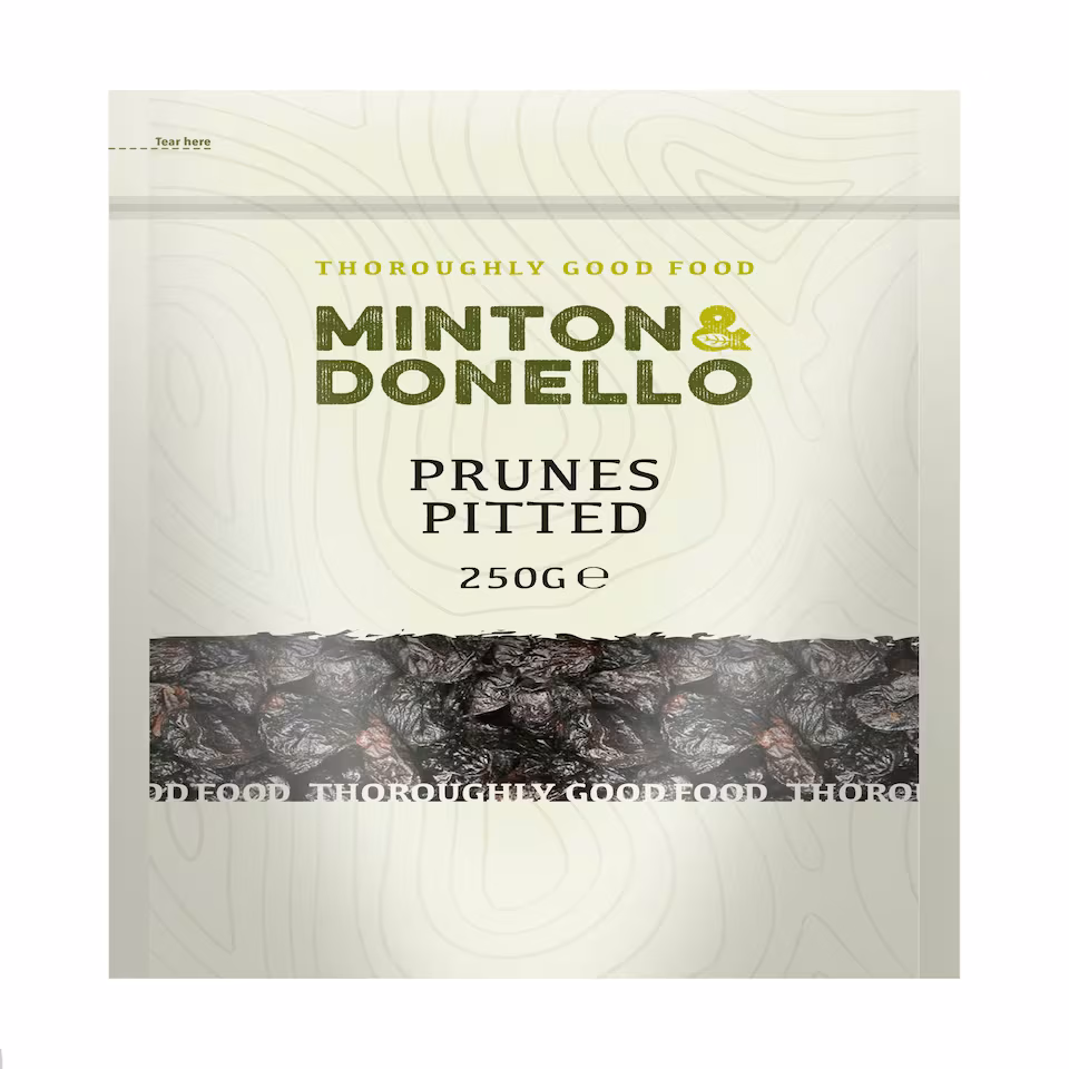 Minton & Donello Pitted Prunes 6 x 250g | Multi