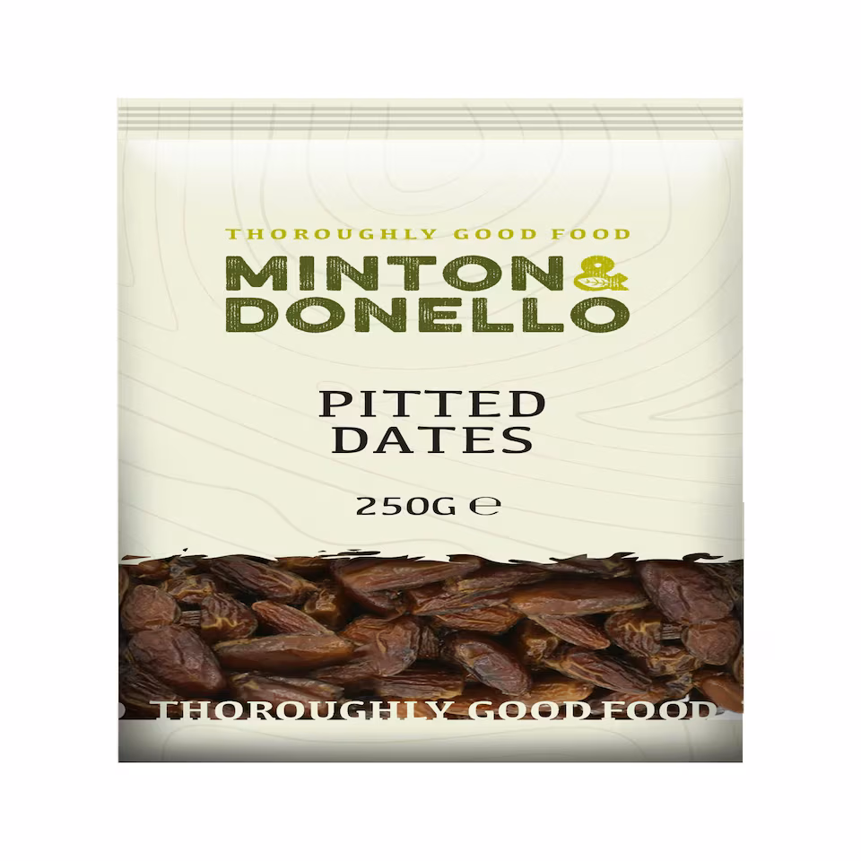 Minton & Donello Pitted Dates 6 x 250g | Multi