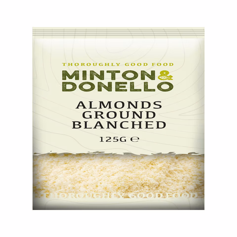 Minton & Donello Blanched Ground Almonds 6 x 125g