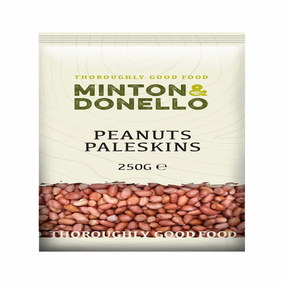 Minton & Donello Paleskin Peanuts 6 x 250g