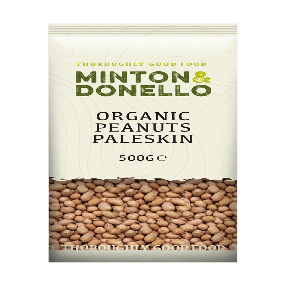 Minton & Donello Paleskin Peanuts 6 x 500g