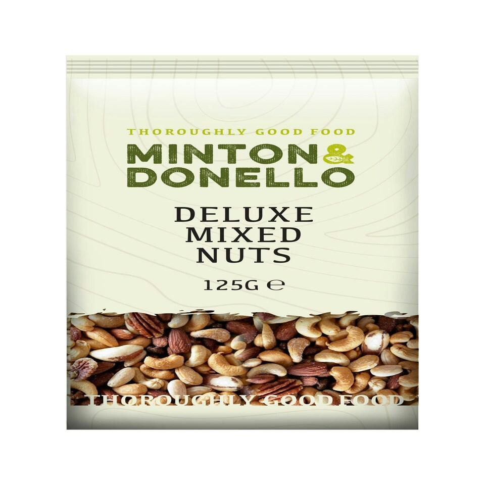 Minton & Donello Deluxe Mixed Nuts 6 x 125g