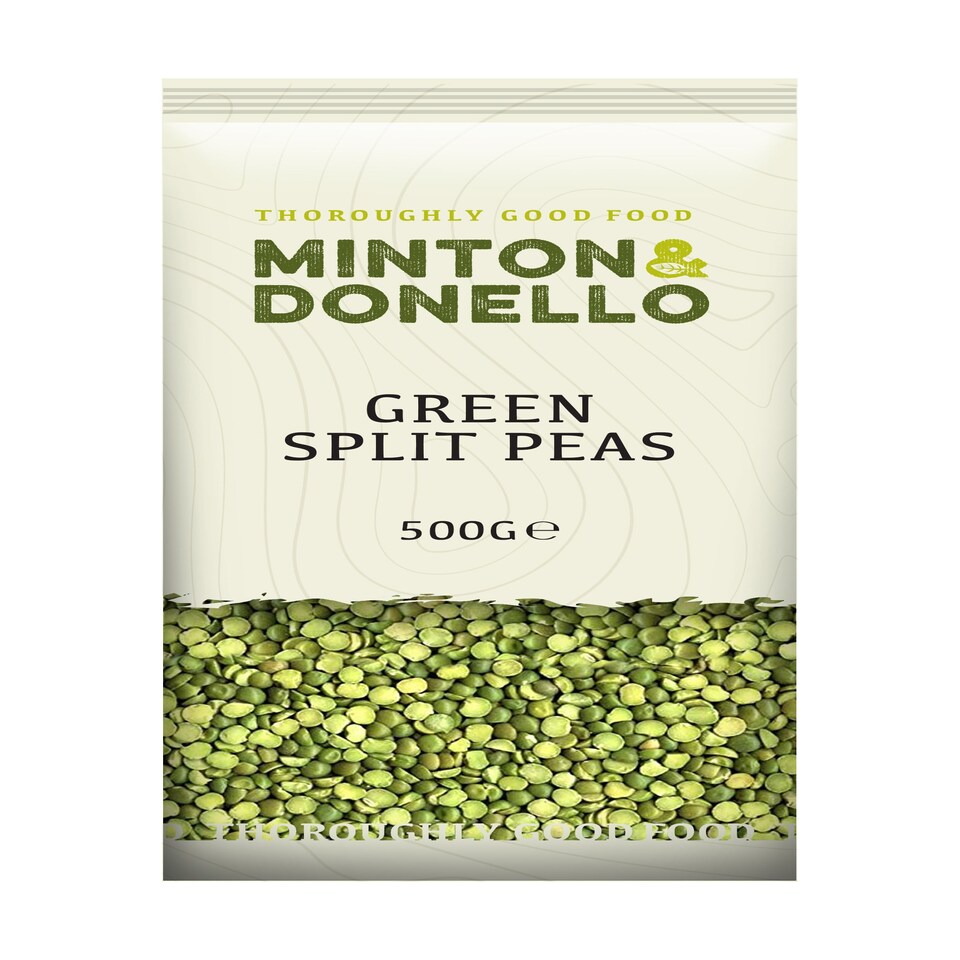 Minton & Donello Green Split Peas 6 x 500g | Multi
