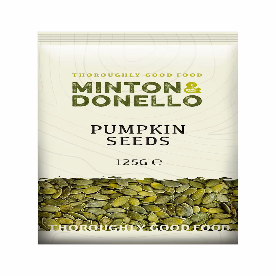 Minton & Donello Pumpkin Seeds 6 x 125g