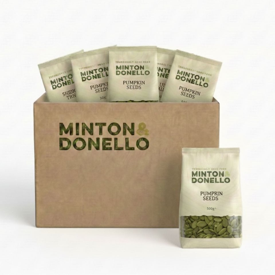 Minton & Donello Pumpkin Seeds 6 x 500g