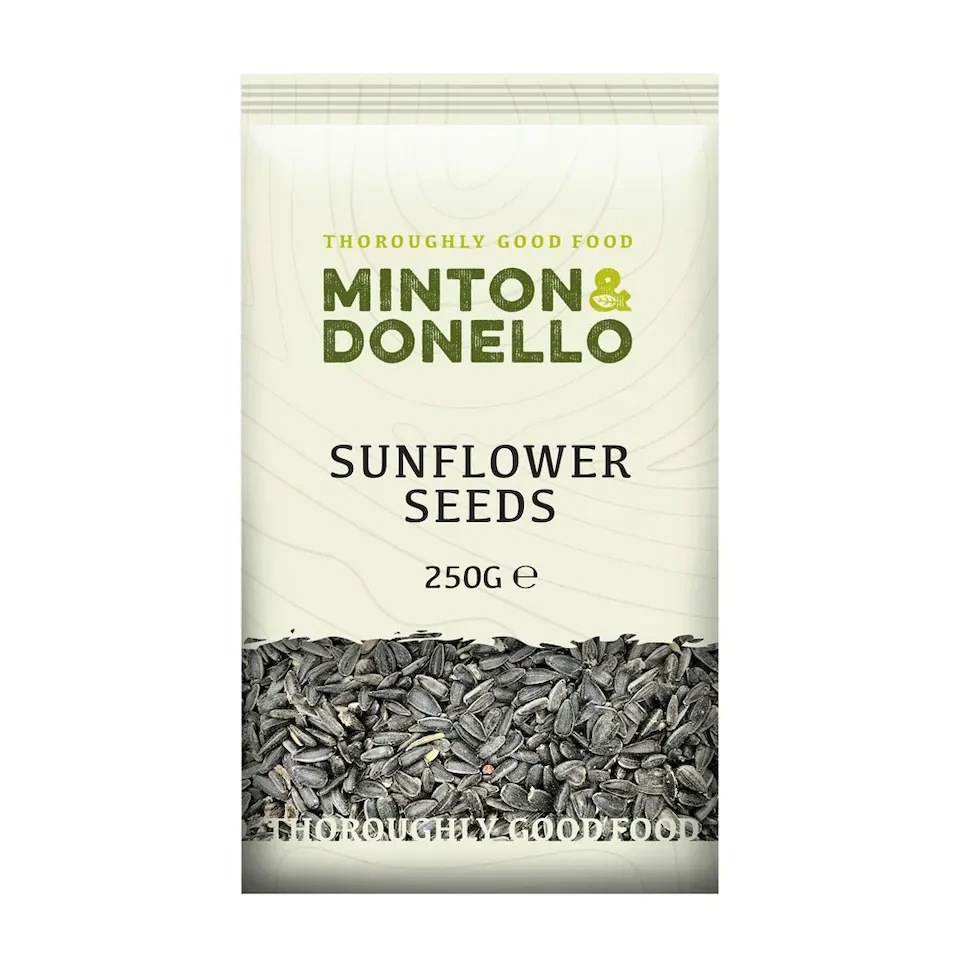 Minton & Donello Sunflower Seeds 6 x 250g