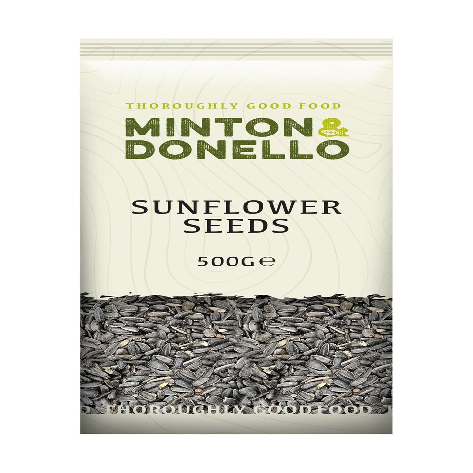 Minton & Donello Sunflower Seeds 6 x 500g