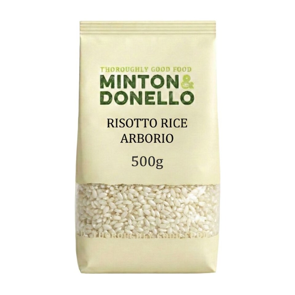 Minton & Donello Arborio White Rice Risotto 6 x 500g