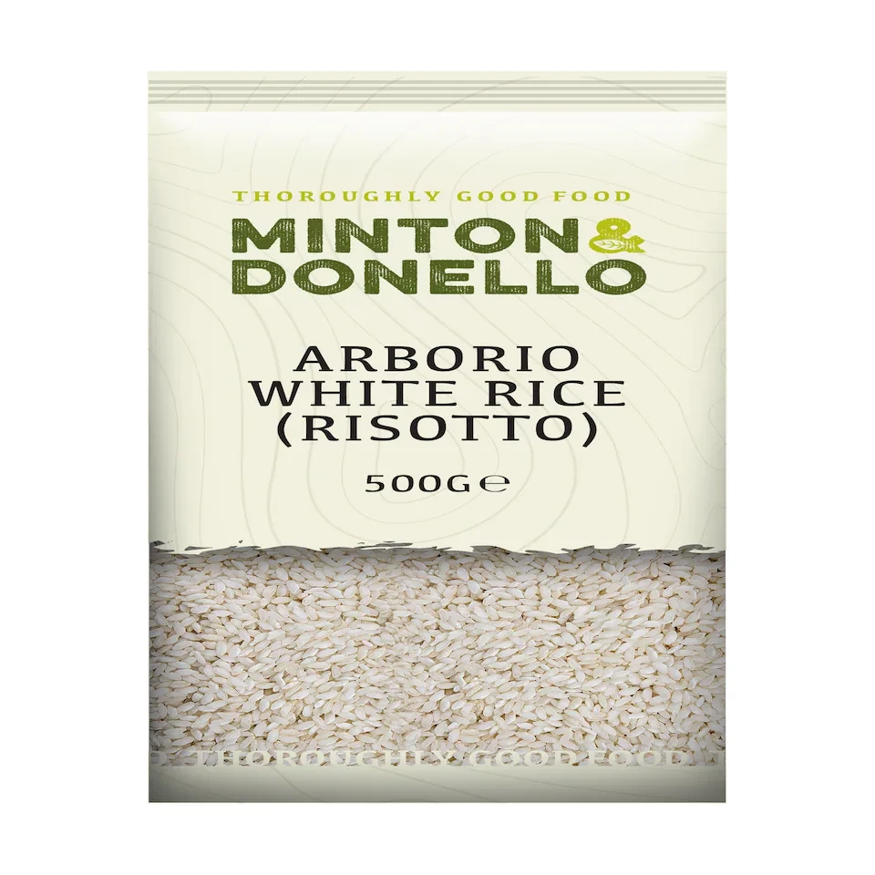 Minton & Donello Arborio White Rice Risotto 6 x 500g